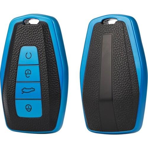 TPU Car Key Cover For Geely Atlas Boyue NL3 EX7 Emgrand X7 EmgrarandX7 SUV GT GC9 Borui SUV GT Key Chain Protection
