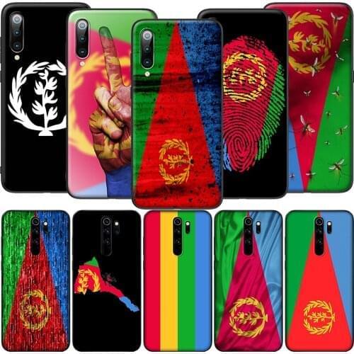 GX65 Eritrea Flag Case for Xiaomi Note 10 8Lite CC9 9 9T 10T A1 A2 A3 5X 6X F1 Poco F2 X3 NFC M3 Pro Lite