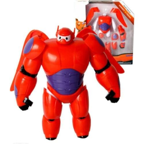 New 16cm Big Hero Figurine 6 Baymax Action Figure Toy Model Big White Robot Kids Toys For Baby New Year Birthday Christmas Gift