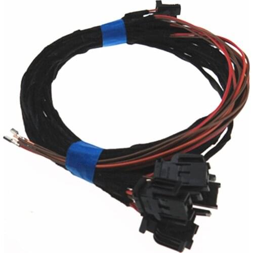 Qty 1 LED Footwell Lights Cable For Passat B6 B7 Golf MK6 A4 A6 A7 Q5 Q7 TT RS6 7 TTRS Octavia Seat Leon 3AD947409 3AD 947 409