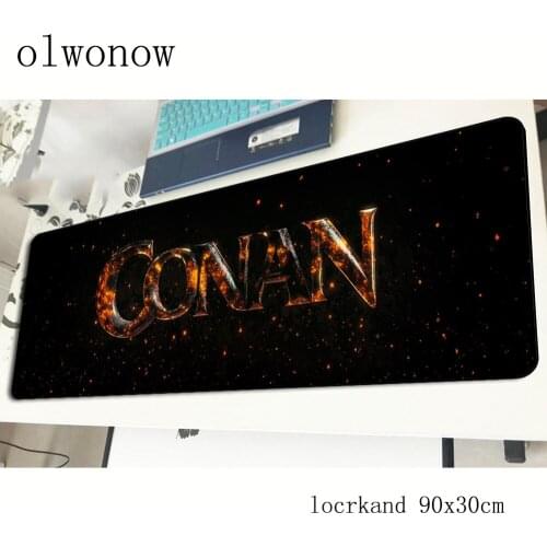 Detective Conan mouse pad 900x300x3mm best seller mousepads best gaming mousepad gamer large mouse pads keyboard pc pad