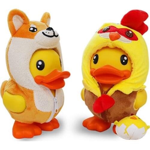 Creative PVC Duck Piggy Bank Chick Dog Figures Money Storage Box Coin Saving Pot Desktop Decor Birthday Gift Kids Birthday Toys