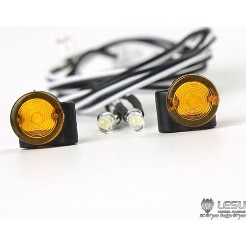 LESU LED Side Marker Light for 1/14 TTAMIYA RC Tractor Truck Trailer Dumper Scania MAN Benz DIY Model Car