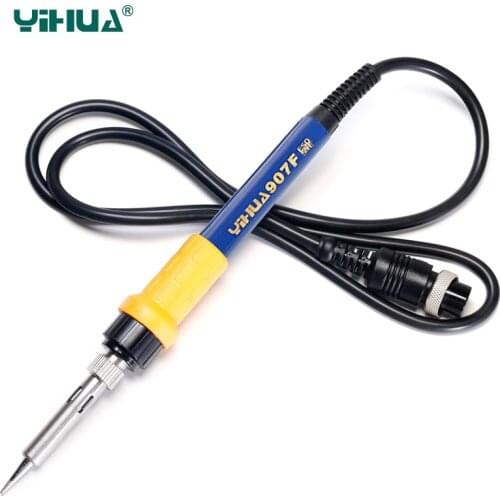 YIHUA 907F Soldering Iron 60W High Power Use For 853AAA Soldering Station Universal Solder Iron Handle High Quality Welding Tool