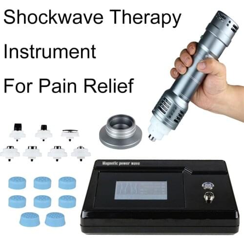 Professional Shockwave Therapy Instrument for Therapy Pain Relief Massage Body-Shaping and ED Treatment
