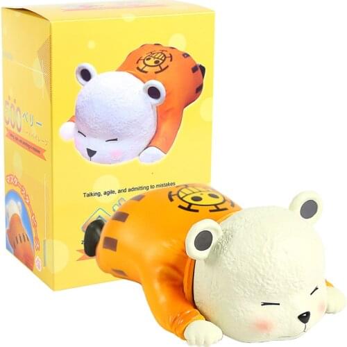 One Piece Heart Pirates Bepo Sleeping Ver. PVC Figure Collectible Model Toy