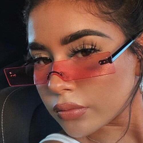 Fashion Rectangle Sunglasses Vintage Unisex Retro Shades Sun Glasses Eyewear for Men Women Sunglasses UV400 Gafas De Sol Mujer