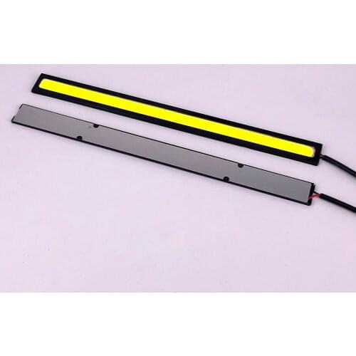 100pcs 17cm COB Car LED Daytime Running Light LED Car DRL lamp Fog Driving Light Super Bright ice blue white