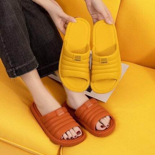 Slippers Womens Trend Is Simple Indoor and Household Dragging A Word Student Dormitory Bathroom Bath,household Slippers