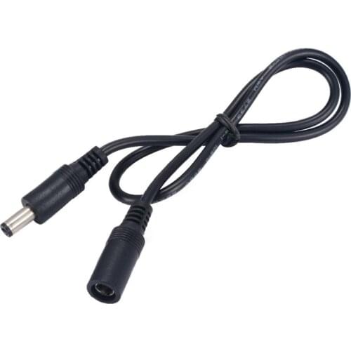 OUERTECH DC 12V 2A Power Extension Cable 5.5*2.1mm Female Male Wire Cord Connection 1M Extend Cable For CCTV Home Camera