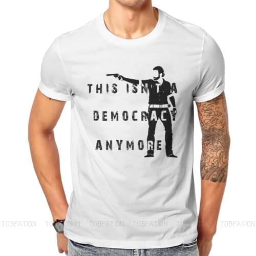 Rick Grimes Unique TShirt The Walking Dead Rick Glenn Daryl Horror TV Comic Book Comfortable Hip Hop Gift Idea T Shirt