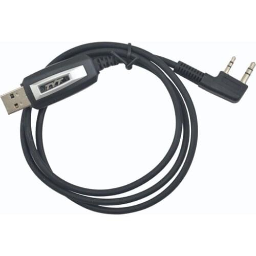 USB PC Programming Cable w/ software CD Driver for TYT Tytera DMR Digital Portable Two-way Radio MD-380