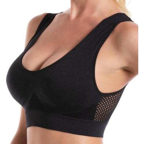 S-6XL Bras For Women Plus Size Seamless Bra With Pads Easy Comfort Bra Push Up Bralette Vest Wireless Brassiere Fitness Bra