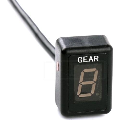 Motorcycle LCD Electronics 6 Speed 1-6 Level Gear Indicator Digital Gear Meter For Yamaha FAZER FZS600 FZS1000 FZS 600 1000 Moto