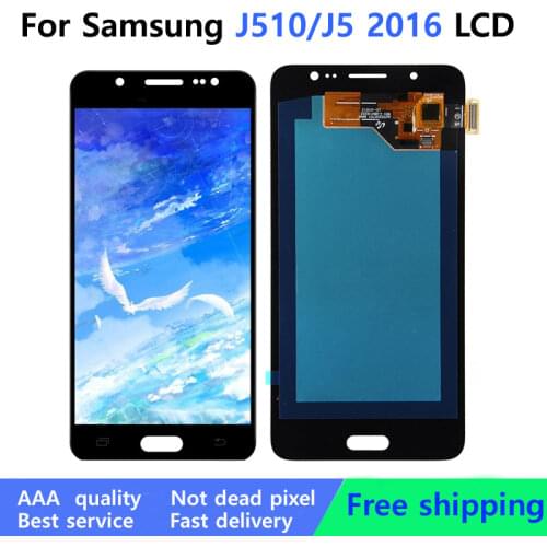 For Samsung Galaxy J5 2016 J510FN J510F J510M J510H J510 LCD Display Touch Screen Digitizer With Adjust Brightness Assembly