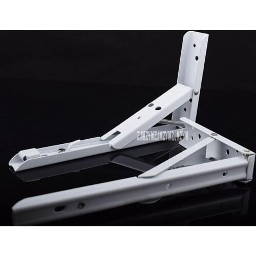 10pcs/lot New 8 inch 200mm Triangle Folding Bracket Folding Shelf Bracket Porous Folding Scaffold Home Improvement Hot Seliing