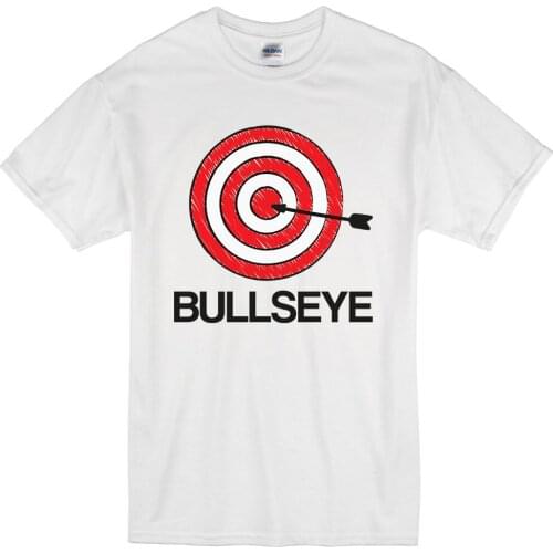 2019 Summer Fashion Hot Sale Men O-Neck T Shirt Bullseye Funny Humour Target Darts Archery T Shirt Tshirt Mens Womens Gift
