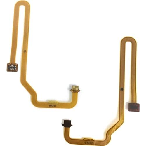 5pcs Home Button Fingerprint Touch ID Sensor Connector Flex Cable For Huawei P Smart 2019 Connector Ribbon