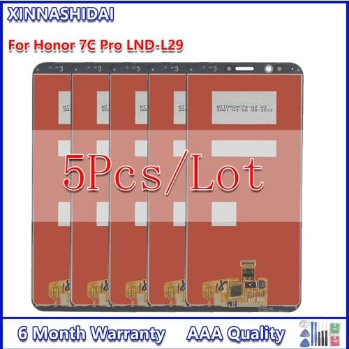 5PCS/ NEW For Huawei Honor 7C / Honor Play 7C Honor 7C pro LCD Display Touch Screen Digitizer Assembly