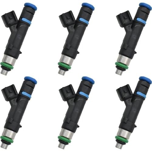 6pc/lot Fuel Injector Nozzle 53032701AA 0280158020 For Jeep Liberty Dodge Dakota Mitsubishi Raider 3.7L
