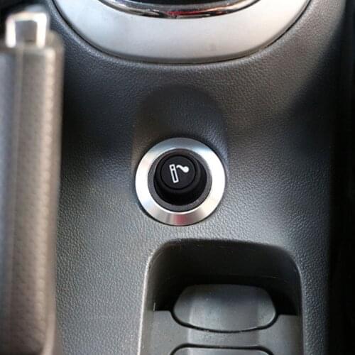 Car Stainless Steel Cigarette Lighter Decoration Circle Trim Key Ring Sticker For Chevrolet Chevy Cruze Malibu Accessories
