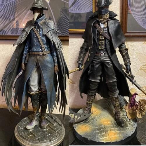 30cm Bloodborne Figure The Old Hunter Sickle Action Figure Eileen The Crow Bloodborne Figure 1/6 Scale Toys Doll Gifts