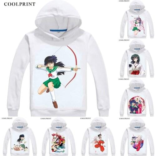 Higurashi Kagome Cosplay Mens Hoodies Inuyasha A Feudal Fairy Tale Men Sweatshirt Streetwear Anime Hoodie Printed Long Hooded