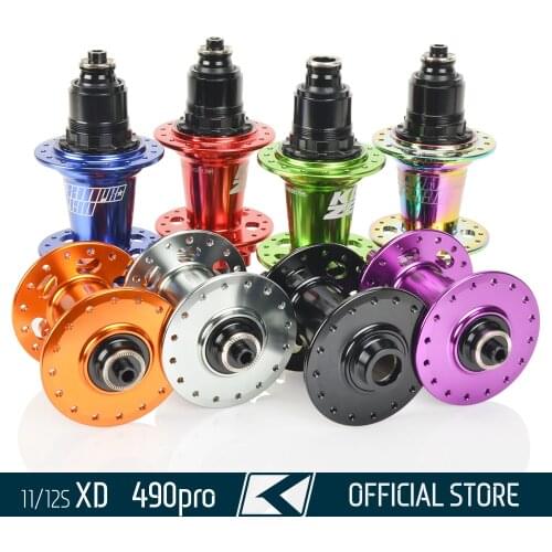 Koozer CRMO Axle XM490pro 4 Sealed Bearing MTB Bicycle Hub QR TA 32 Hole 6 Bolts NX GX XX XG Eagle XD 11s 12s Speed 72HD 6 Pawls