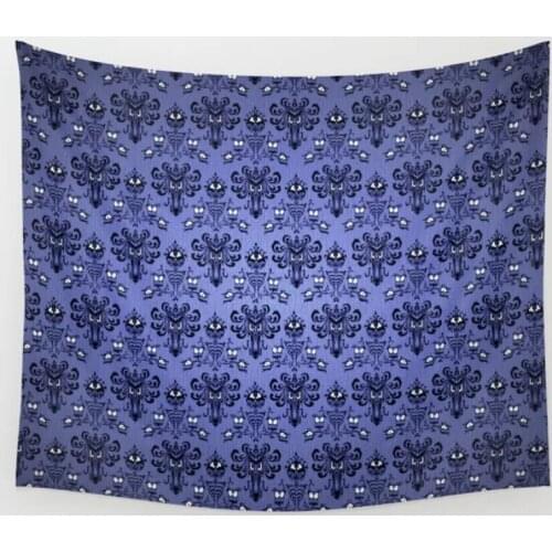 Beauty Haunted Mansion Tapestry Wall Hanging Beach Towel Throw Blanket Picnic Yoga Mat Tapestries Home Decoration