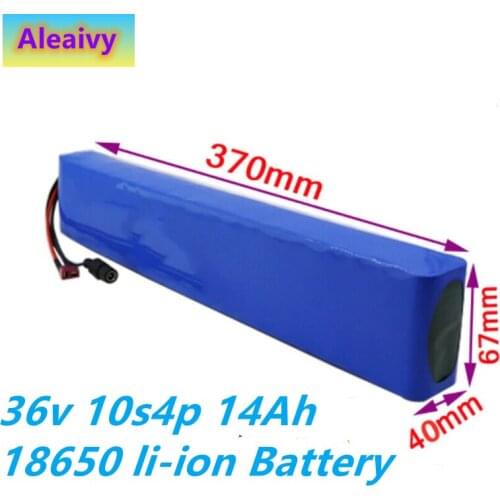 Li-ion Battery 36V 14AH Volt Rechargeable Bicycle 500W E Bike Electric Li-ion battery pack 36v battery electric moped scoote