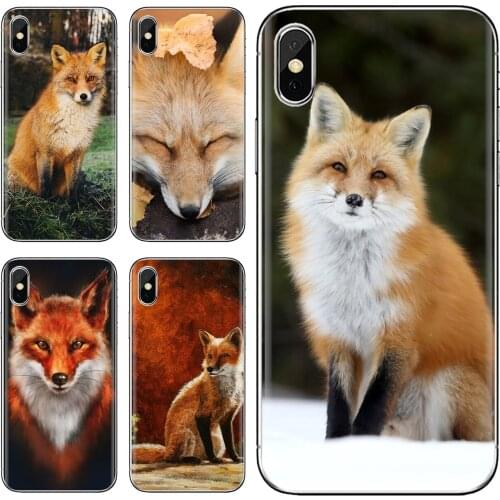 Silicone Cover For Xiaomi mi Redmi Note 3 4 4X 5 6 7 8 8t 9 9s 9t 10 pro lite foxs-cute-C-Anime-fox-funny