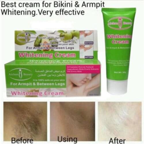 Strong Dark Skin Whitening Cream Bleach Bleaching Armpit Elbow Lotion For Underarm Dark Skin Legs Knees Whitening Intimate Body