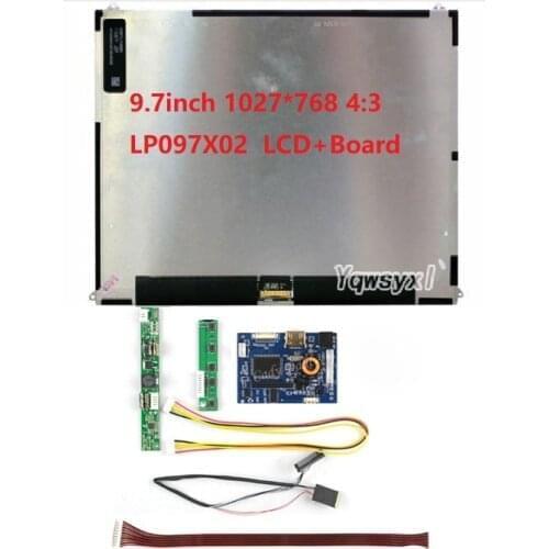Compatible-HDMI Controller Driver Board Monitor Kit for Ipad 2 1024X768 9.7" LP097X02 SLQ1 SLQE SLN1 SLP1 LCD Screen Display