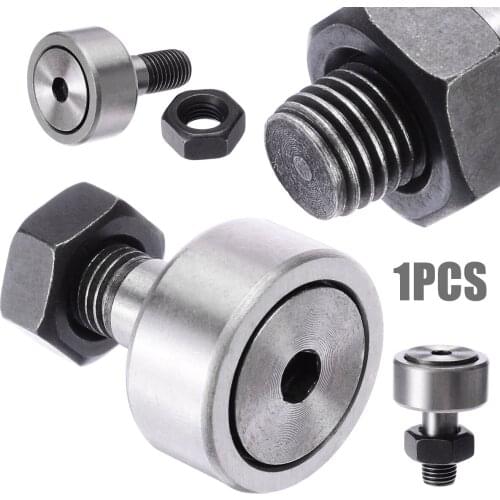 KR26 Steel Bearings 26mm Cam Follower Needle Roller Stud Type Track Bearing 10mm Shank Diameter Bolt Hardware Shafts