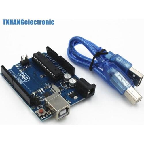 UNO R3 MEGA328P ATMEGA16U2 Development Board for Arduino + USB Cable New for arduino uno diy electronics