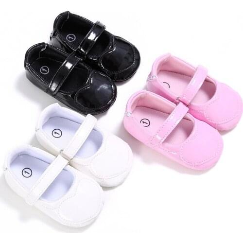 Spring and autumn baby girl solid color love shoes non-slip soft bottom toddler shoes