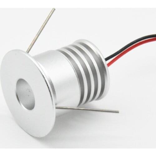 3W 12V 24V AC100-240V Mini LED Spotlight Downlight Recessed Ceiling Stair Lights for Cabinet Display Furniture Lamp