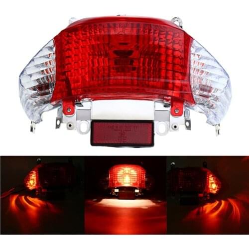 Motorcycle Tail Light Assembly for Chinese 50cc GY6 Scooter Moped Tao Tao Sunny