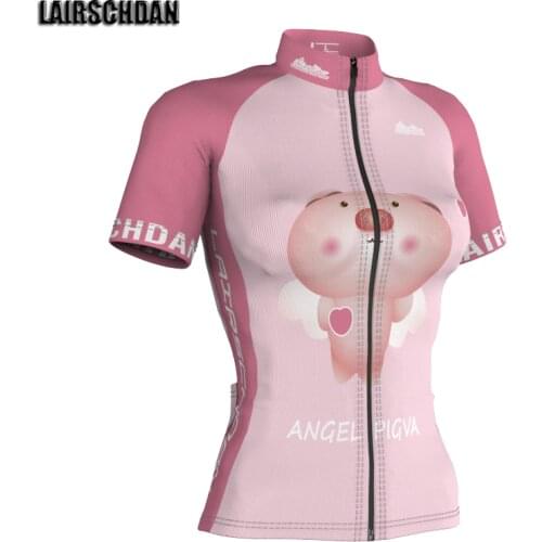 Women Funny Cycling Jersey Tops Summer Cycling Clothing Ropa Ciclismo Short Sleeve mtb Bike Jersey Shirt wielrenkleding dames