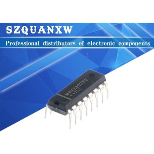 10PCS MAX232CPE DIP16 MAX232C DIP MAX232 DIP-16 MAX232EPE RS-232 Drivers/Receivers new and original