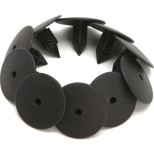 10x Wheel Arch Lining Splash Guard Trim Clips For Renault Clio MK2 Scenic Megane 090E