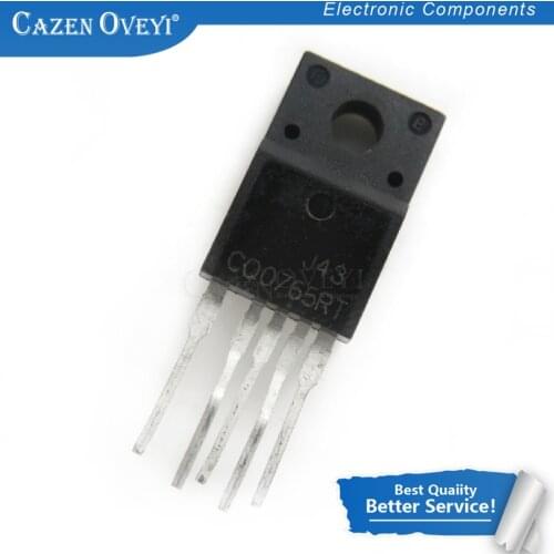 1pcs/lot CQ0765RT CQ0765 Converter Offline Flyback Topology 20kHz TO-220F-5L (Forming) In Stock
