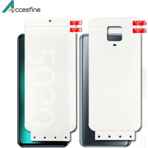 Accesfine Screen Protectors For Xiaomi Redmi Note 9S