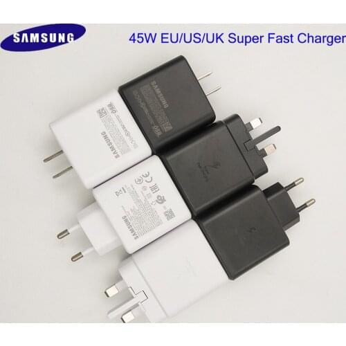EP-TA845 Original Samsung 45W Super Adaptive Fast Charger EU/US/UK PD Quick Charge Adapter For Samsung S21 S20 Note 20 Ultra 10