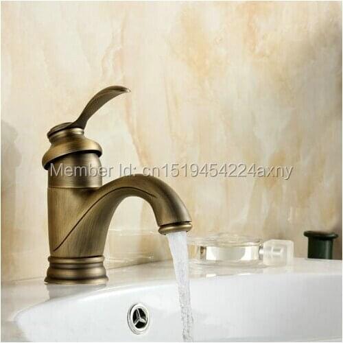 Free shipping Classic Antique Faucet Bathroom Basin Mixer Deck Mounted Torneira Vanitay Sink Mixer Tap Sanitaryware GI70