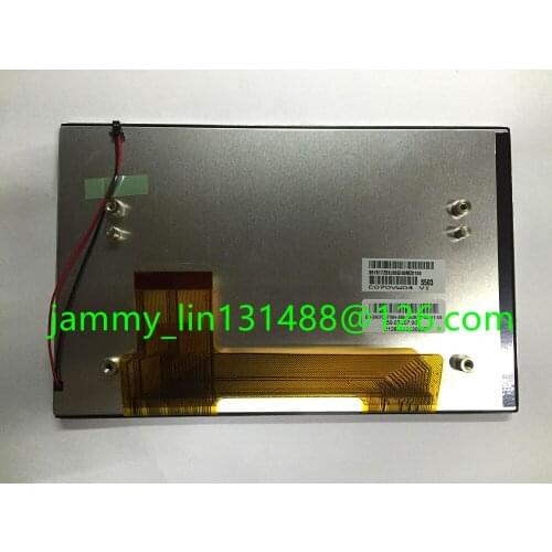 FREE SHIPPING New ORIGINAL 7'' inch C070VW04 V1 V6 LCD industrial control screen display panel FOR AUDI Q5 CAR NAVIGATION DVD