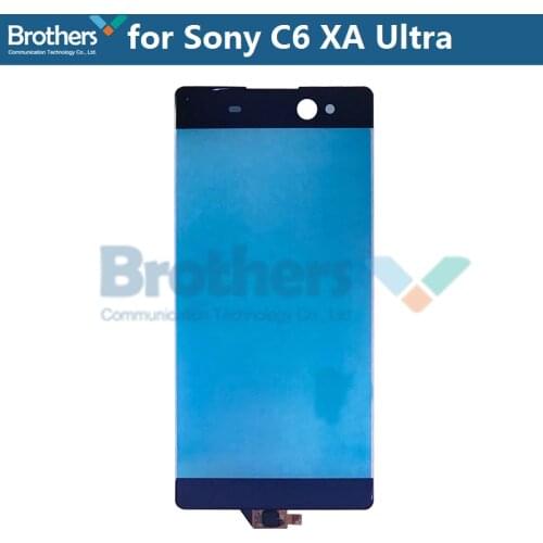 For Sony Xperia C6 XA Ultra Touch Screen Digitizer for Sony F3211 F3212 F3216 Touch Panel Outter Touch Glass Lens Replacement