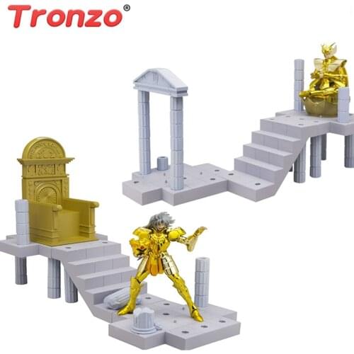 Tronzo Original Bandai Saint Seiya D.D.PANORAMATION Gold Saint Saga Shaka PVC Action Figure Model Toys DDP Saint Figurine Gift