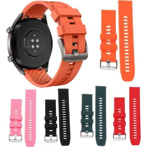 Hot Applicable to Huawei watch GT active sports silicone strap Huawei vitality replacement smart watch with wrist strap 22mm