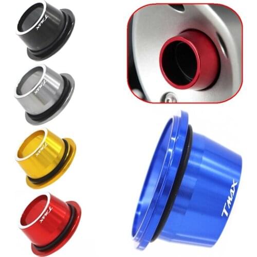 Motorcycle CNC Exhaust Nozzle Covers Plug Pipe Decorative Cover For YAMAHA TMAX 530 TMAX530 T-MAX 530 2017 2018 2019 Accessories